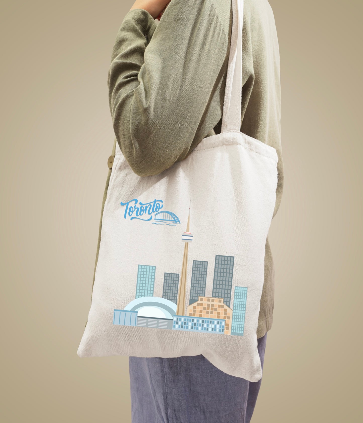 Toronto Skyline Tote bag